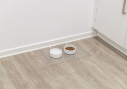 Коврик под миску прозрачный TRIXIE