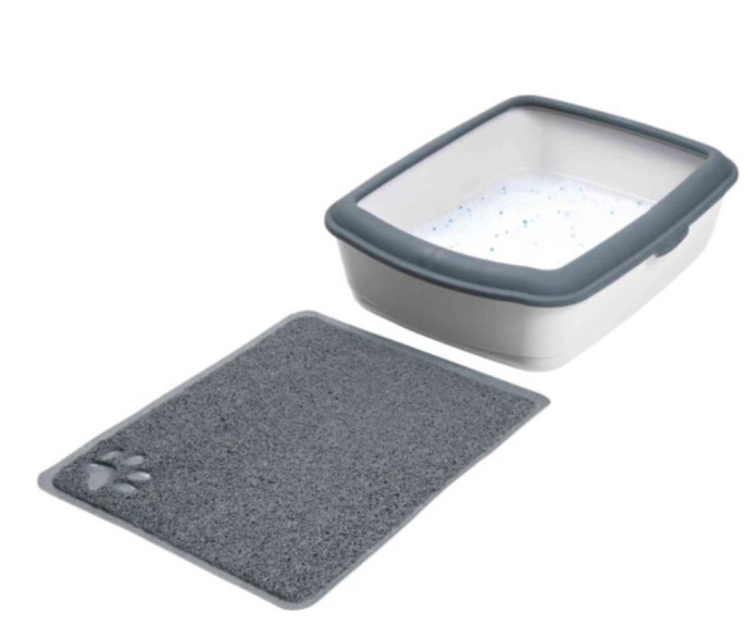 TRIXIE Подложка для кошачьего туалета, 37х45 см (антрацит)