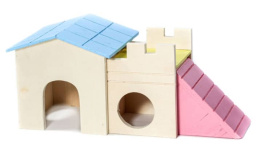 Игровой комплекс для грызунов LITTLE TOWN "Домик" TRIOL