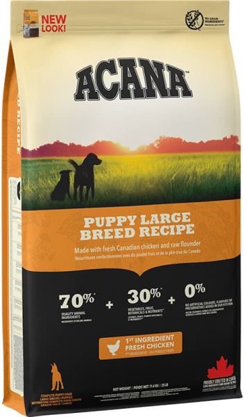 Сухой корм для щенков крупных пород Acana PUPPY LARGE BREED (11.4 кг)
