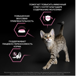 Сухой корм для котят Pro Plan DELICATE DIGESTION Kitten (индейка)