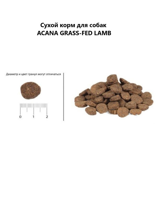 Сухой корм для собак ACANA GRASS-FED LAMB (11,4 кг)