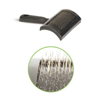 Пуходерка для животных пластиковая Triol (S (128х85 мм))