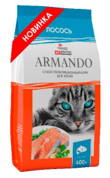 Сухой корм для кошек ARMANDO Adult (лосось)