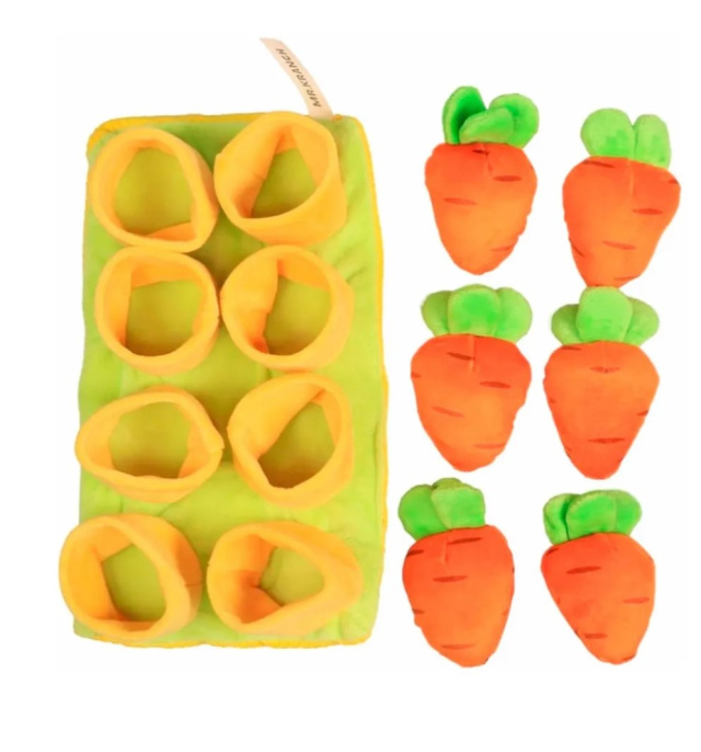 Игрушка нюхательная для собак Mr.Kranch Морковная грядка (30 х 16 см)