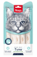 Лакомство для кошек Wanpy Cat Нежное пюре из тунца и трески (5 шт х 14 гр)