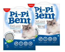 Наполнитель бентонитовый Pi-Pi-Bent Deluxe Magic White (без запаха)