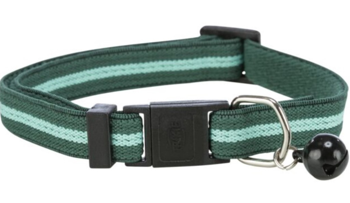 TRIXIE Ошейник эластичный для кошек в полоску