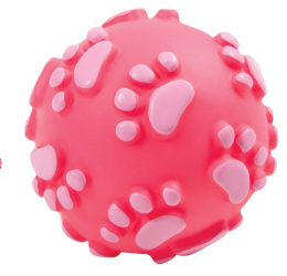Triol Игрушка для собак из винила Мяч с лапками, d60мм