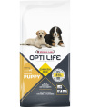 Сухой корм для щенков Opti Life Puppy Maxi (курица, рис)