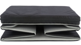 TRIXIE Автомобильная сумка-подстилка для собак 45x28x40 см, черный/серый