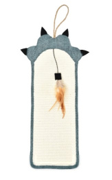 Triol Когтеточка для кошек из сизаля Лапа с перьями