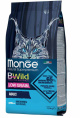 Сухой корм для кошек Monge Cat Bwild Low Grain Adult (анчоус) (1.5 кг)