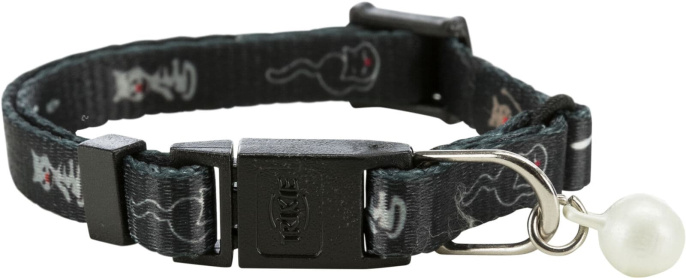 Ошейник для котят с рисунком и колокольчиком TRIXIE