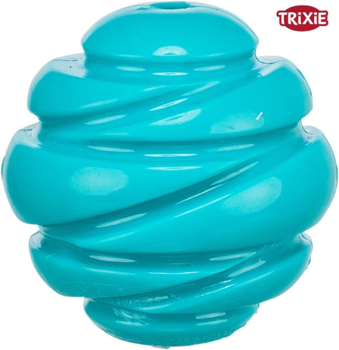Игрушка для собак TRIXIE "Сверхпрочный мяч" (6 см, цвет петроль)