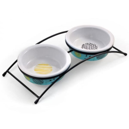 Миска керамическая на подставке Triol Глазурь