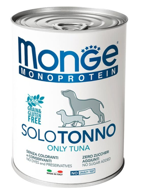 Паштет для собак Monge Dog Monoprotein Adult Tuna (тунец) (150 гр.)