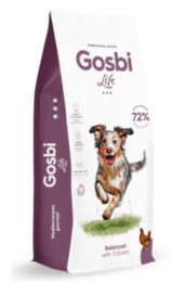 Сухой корм для собак Gosbi Life Balanced Adult Dog (курица)