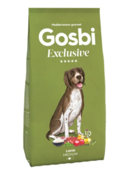 Сухой корм для собак средних пород Gosbi Exclusive Adult Medium (ягненок)