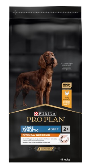 Сухой корм для собак крупных пород Pro Plan EVERYDAY NUTRITION Large Athletic Adult (курица) (14 кг)