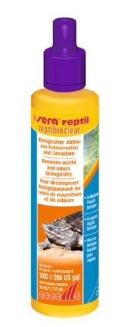 Средство для водных черепах и  акватеррариумов SERA "Reptibioclear" (100 мл)