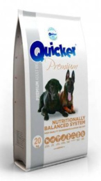 Сухой корм для собак крупных пород Quicker Big Adult Large Breed (птица, рис)