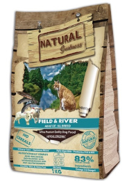 Сухой корм для кошек Natural Greatness Field & River Recipe Adult (лосось, ягненок)