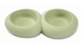 Миска двойная фисташковая IMAC CIOTTOLI D03 0.3 л+0.3 л (40485)