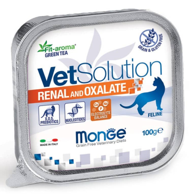 Консервы для кошек Monge VetSolution Renal and Oxalate Cat (100 гр.)