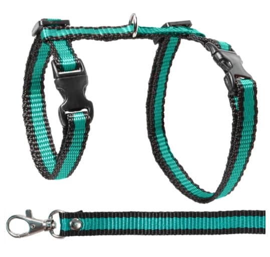 Комплект шлейка и поводок Gamma Мегаполис (40х30х8.5 см /1х150 см)