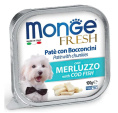Паштет для собак Monge Fresh Dog Adult (треска) (100 гр.)