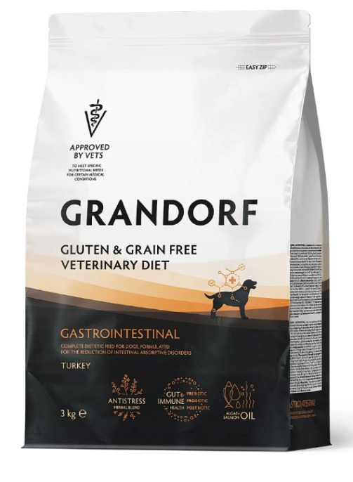Сухой корм для собак Grandorf Vet Dog Gastrointestinal (индейка) (1 кг)