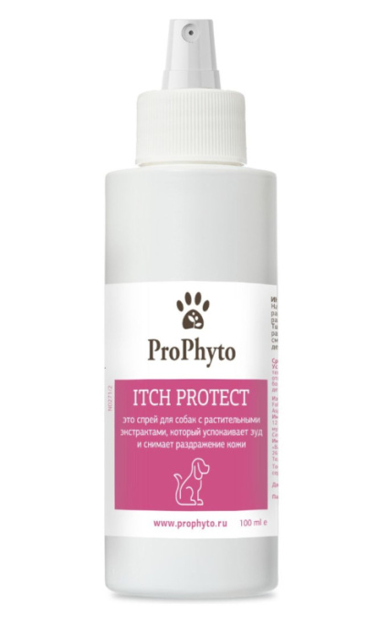 Спрей для собак ProPhyto Itch Protect противозудный (100 мл.)