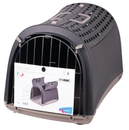 Переноска для животных IMAC LINUS CABRIO (антрацит)