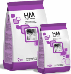 Сухой корм для кошек Наша Марка (ягнёнок, рис)