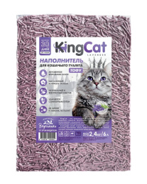 Наполнитель KingCat Тофу Green Lavender