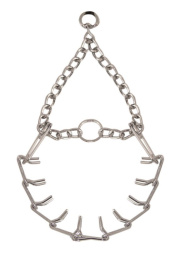 Ошейник-цепь строгий для собак TRIOL проволочный