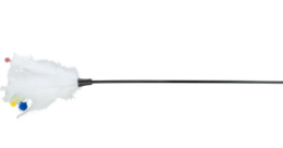 TRIXIE Игрушка для кошек Удочка-дразнилка с перьями, 41 см