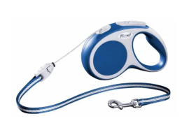 Поводок-рулетка Flexi VARIO (трос) синий