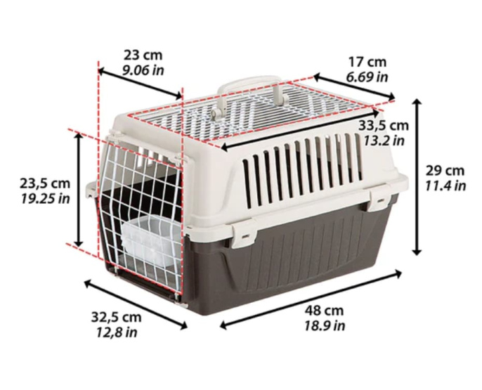 Ferplast Переноска ATLAS Open