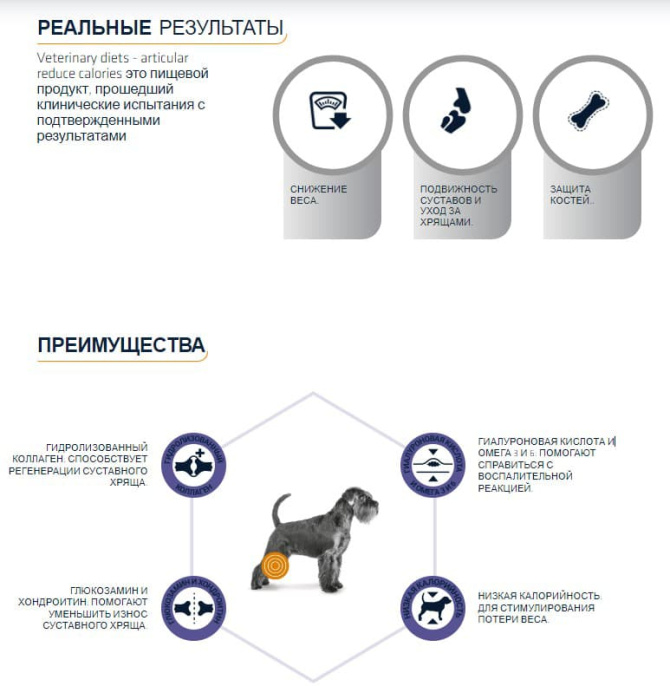 Сухой корм для собак Advance Veterinary Diets Articular Reduced Calorie