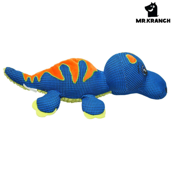 Игрушка Mr.Kranch для собак Динозаврик плюшевая с пищалкой (42 см)