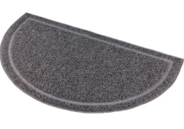 TRIXIE Коврик для кошачьего туалета, полукруглый, антрацит
