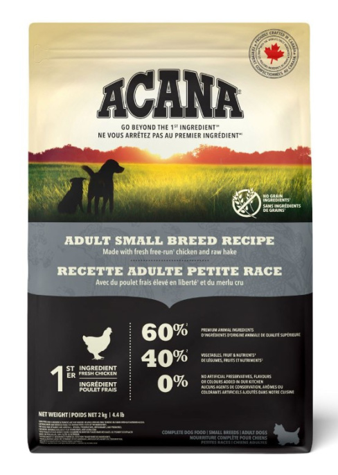 Сухой корм для собак ACANA ADULT SMALL BREED (2 кг)