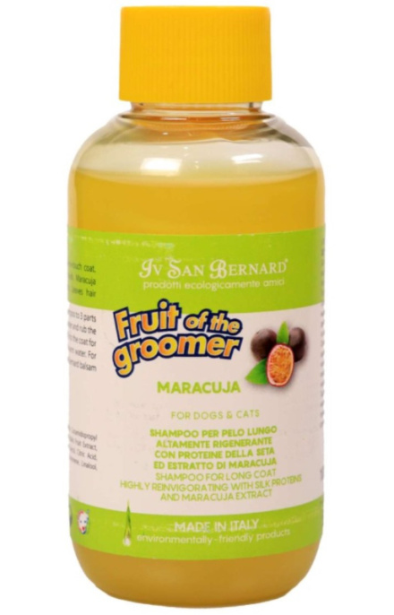Шампунь для длинной шерсти с протеинами для собак и кошек ISB Fruit of the Groomer Maracuja (1 л)