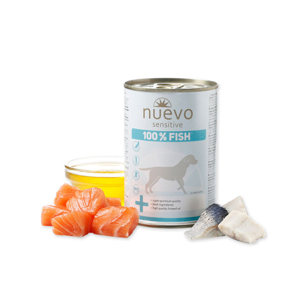 Консервы для собак NUEVO Sensitive (рыба) (400 гр.)