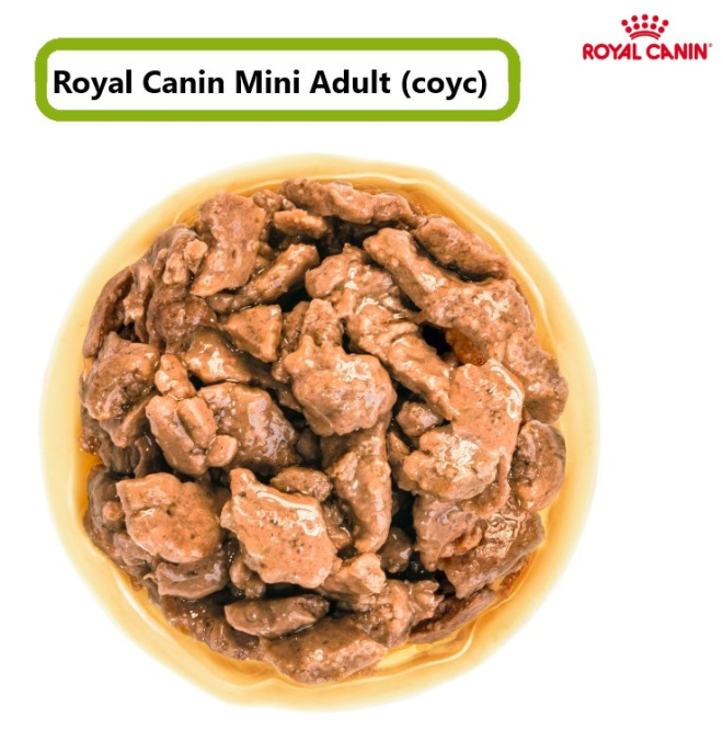 Влажный корм для собак Royal Canin Mini Adult (соус) (85 гр*12 шт)