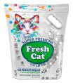 Силикагелевый наполнитель Fresh Cat Кристаллы чистоты