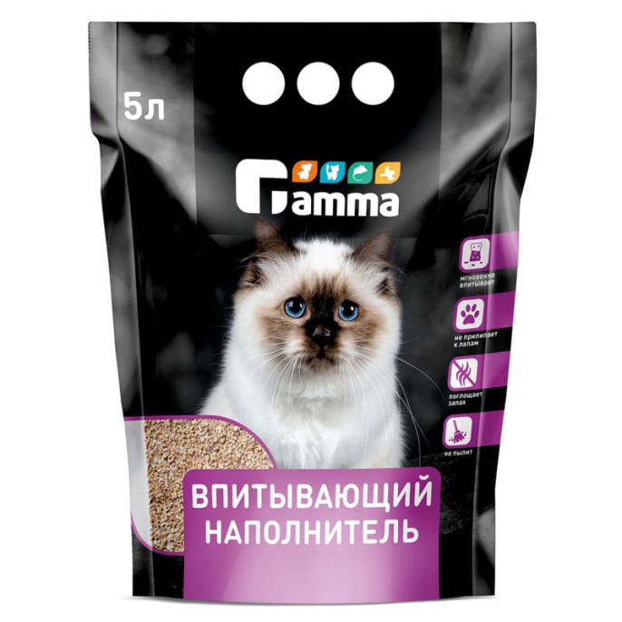 Наполнитель впитывающий Gamma  (5 л)