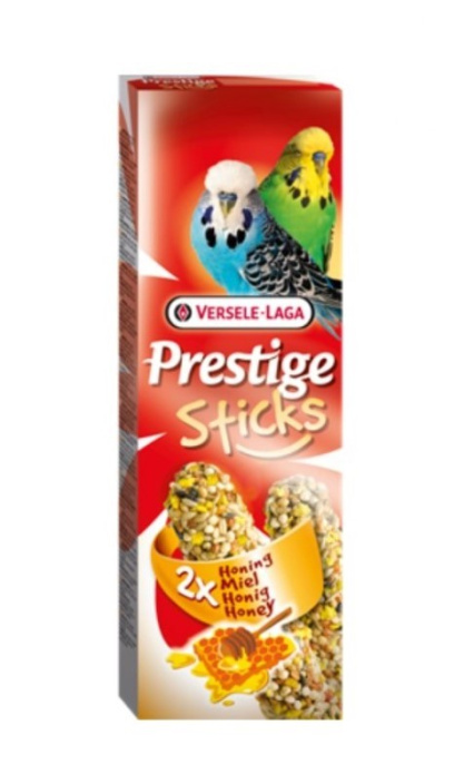 Палочки для волнистых попугаев Versele-Laga Prestige Sticks с семенами и медом (60 гр.)